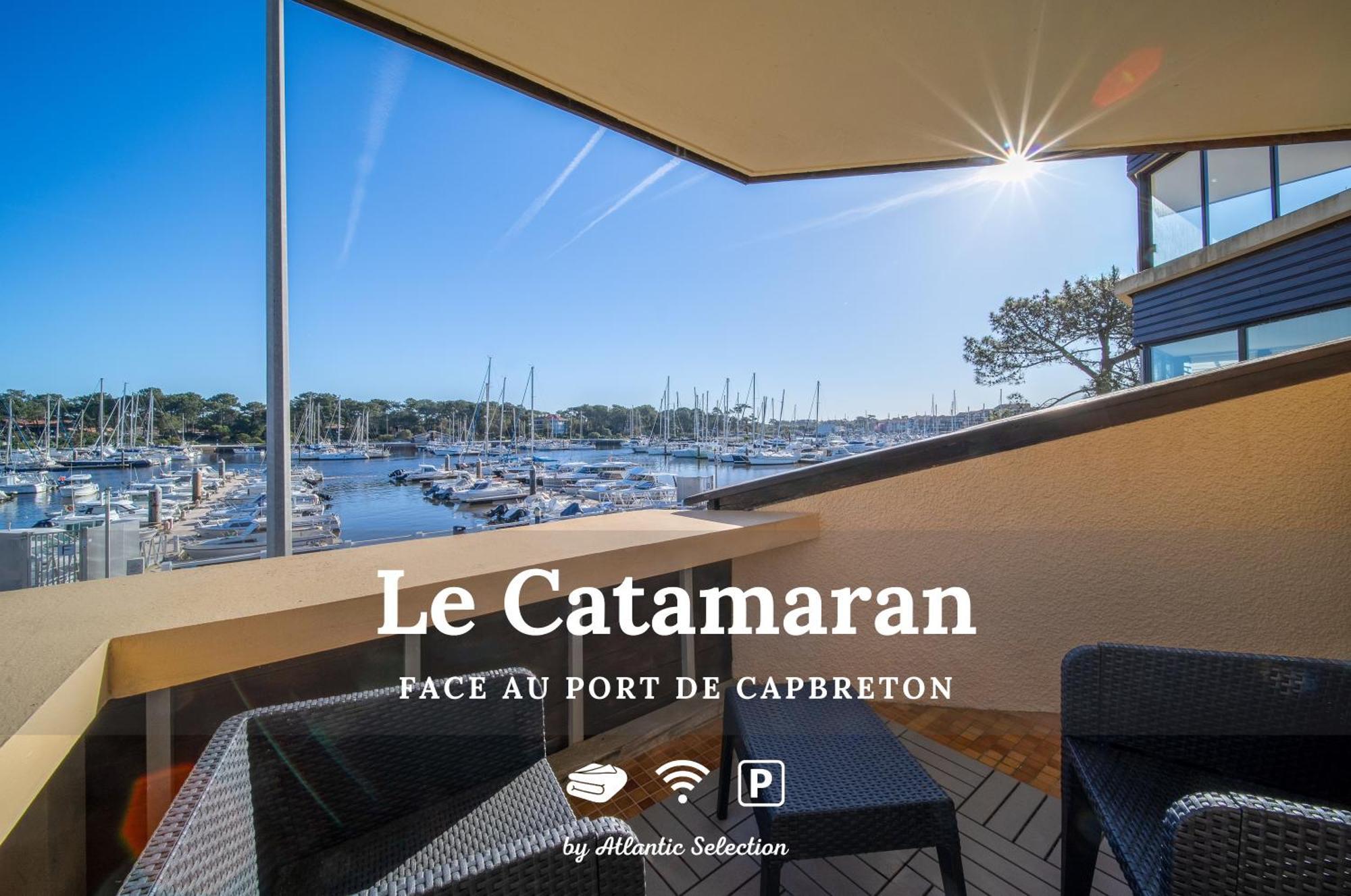 Apartament Atlantic Selection - Le Catamaran - Face Au Port Capbreton Zewnętrze zdjęcie